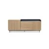 Buffet 3 Portes 3 Tiroirs Chêne Clair/Bleu - TEULAT VALLEY 7 Buffet 3 Portes 3 Tiroirs Chêne Clair/Bleu - TEULAT VALLEY -Deco.fr Soldes Boutique buffet 18001093
