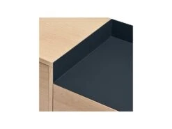 Buffet 3 Portes 3 Tiroirs Chêne Clair/Bleu - TEULAT VALLEY 11 Buffet 3 Portes 3 Tiroirs Chêne Clair/Bleu - TEULAT VALLEY -Deco.fr Soldes Boutique buffet 18001103