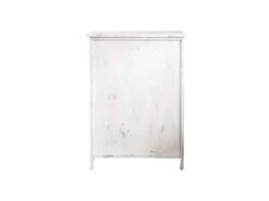 Meuble D'appoint Bahut 2 Ports Bois Blanc Shabby 70x51x30 -Deco.fr Soldes Boutique buffet 18399791