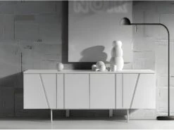 Buffet Et Acier Blanc 3112 ANGEL CERDA 10 Buffet Et Acier Blanc 3112 ANGEL CERDA -Deco.fr Soldes Boutique buffet 18424301