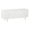 Buffet 4 Tiroirs & 2 Portes "Remina" 150cm Blanc & Or -Deco.fr Soldes Boutique buffet 19092097