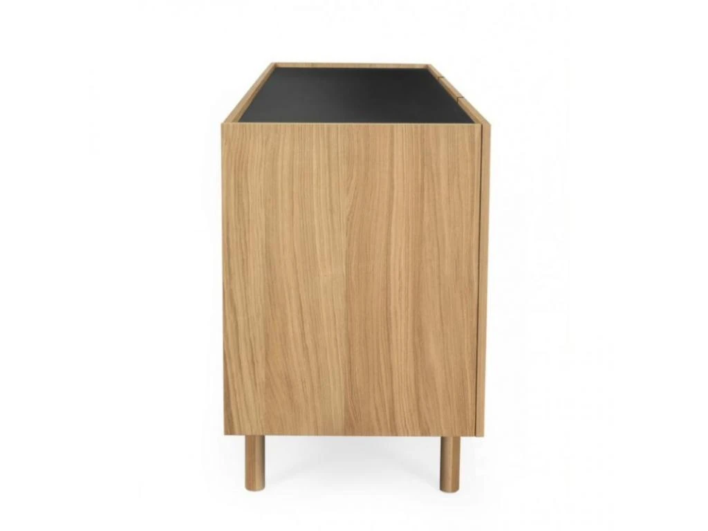 Buffet Design En Bois Massif "Porto II" 175cm Chêne 4 Buffet Design En Bois Massif "Porto II" 175cm Chêne – Image 4