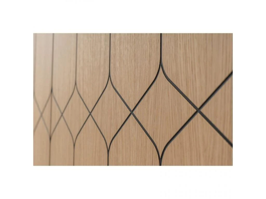 Buffet Design En Bois Massif "Porto II" 175cm Chêne 5 Buffet Design En Bois Massif "Porto II" 175cm Chêne – Image 5