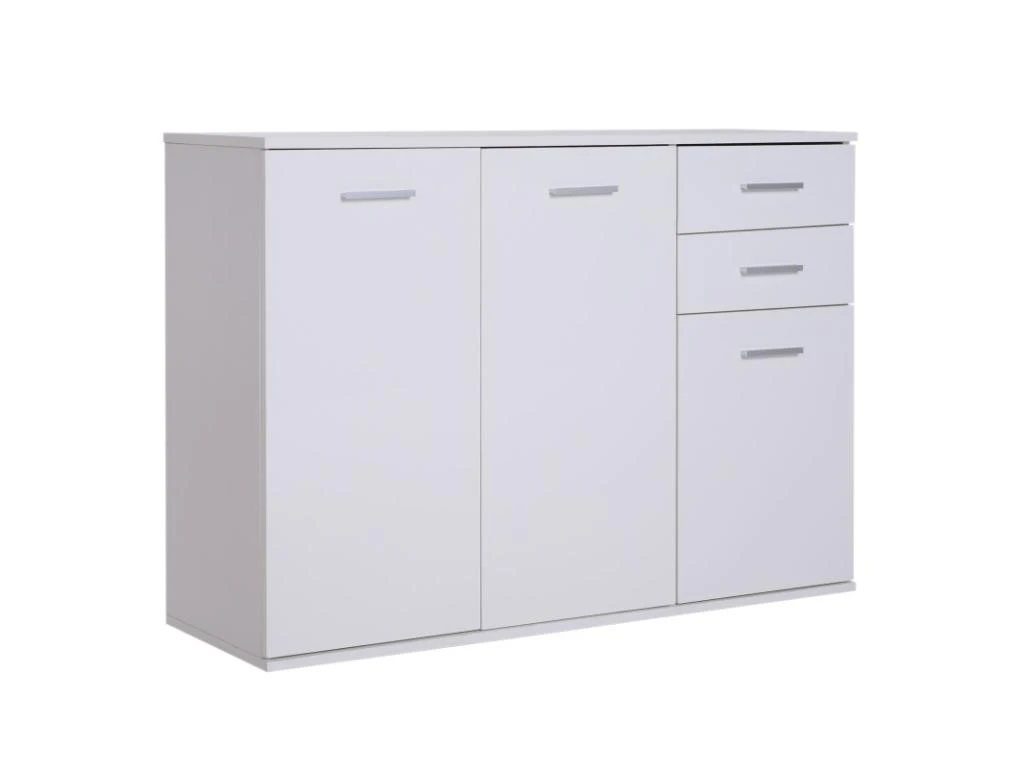 Buffet Contemporain AXELLE Blanc 1 Buffet Contemporain AXELLE Blanc