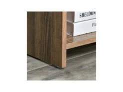 Buffet 3 Niches GSTAAD Bois Et Noir -Deco.fr Soldes Boutique buffet 19194201