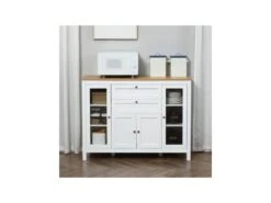 Buffet GENESE Blanc 12 Buffet GENESE Blanc -Deco.fr Soldes Boutique buffet 19194443