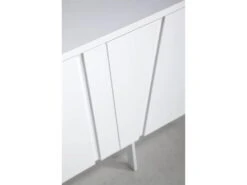 Buffet Laqué Et Détails Acier Chromé Pieds Acier Chromé -Deco.fr Soldes Boutique buffet 21305933