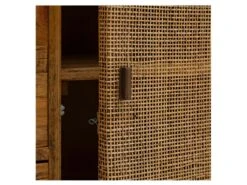 Buffet 2 Portes 3 Tiroirs Bois - TREND -Deco.fr Soldes Boutique buffet 21951919