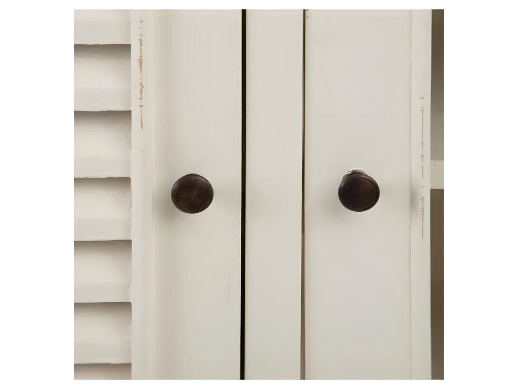 Buffet 3 Portes 3 Tiroirs Blanc Cassé - RIF 6 Buffet 3 Portes 3 Tiroirs Blanc Cassé - RIF – Image 6