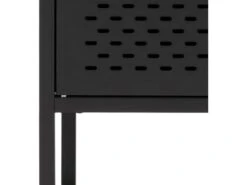 Newcastle Vitrine Avec 2 Portes, Grillagées En Métal Noir. -Deco.fr Soldes Boutique buffet 22047543