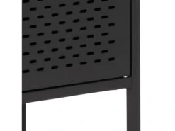 Newcastle Vitrine Avec 2 Portes, Grillagées En Métal Noir. -Deco.fr Soldes Boutique buffet 22047545