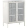 Buffet 2 Portes Grillagées En Acier Misha -Deco.fr Soldes Boutique buffet 22094773