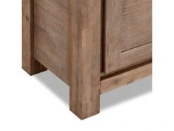 Alana Vitrine Avec 4 Portes Et 2 Tiroirs, En Bois D'acacia Teinté Brun. -Deco.fr Soldes Boutique buffet 22149727