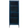 Bronco Armoire Vitrine 1 Porte Vitrée, Bleu. 13 Bronco Armoire Vitrine 1 Porte Vitrée, Bleu. -Deco.fr Soldes Boutique buffet 22150091