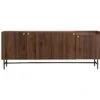Buffet- Bois Et Métal - 4 Portes 3 Tiroirs - LODGE - L 195 X P 39,5 X H 75 Cm -Deco.fr Soldes Boutique buffet 22799425