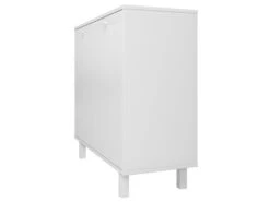Buffet Armoirette 2 Portes 4 Niches Blanc L 90 Cm 8 Buffet Armoirette 2 Portes 4 Niches Blanc L 90 Cm -Deco.fr Soldes Boutique buffet 22970261