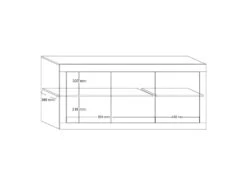 Buffet COMETE - 3 Portes - Blanc Laqué -Deco.fr Soldes Boutique buffet 381527