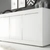 Buffet COMETE - 3 Portes - Blanc Laqué -Deco.fr Soldes Boutique buffet 381603