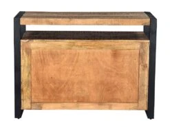 Buffet HARLEM - 2 Portes - Bois De Manguier & Métal -Deco.fr Soldes Boutique buffet 392795