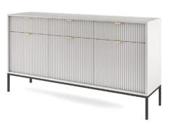 Buffet Avec 3 Portes Et 3 Tiroirs - Gris - LIOUBA De Pascal MORABITO 11 Buffet Avec 3 Portes Et 3 Tiroirs - Gris - LIOUBA De Pascal MORABITO -Deco.fr Soldes Boutique buffet 578787
