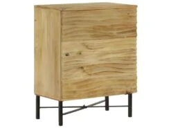 Buffet Bahut Armoire Console Meuble De Rangement Bois De Manguier Massif 75 Cm 4402234