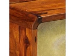 Buffet Bahut Armoire Console Meuble De Rangement Bois De Sesham Solide Imprimé Doré 90 Cm 4402271 -Deco.fr Soldes Boutique buffet 8934201