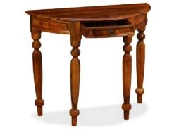 Buffet Bahut Armoire Console Meuble De Rangement Bois Solide De Sesham 90 Cm Demi-ronde 4402122 -Deco.fr Soldes Boutique buffet 8934421