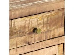 Buffet Bahut Armoire Console Meuble De Rangement Avec 4 Tiroirs 160 Cm Bois Massif De Manguier 4402155 -Deco.fr Soldes Boutique buffet 8934815