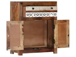 Buffet Bahut Armoire Console Meuble De Rangement Latérale 75 Cm Bois Massif 4402052 6 Buffet Bahut Armoire Console Meuble De Rangement Latérale 75 Cm Bois Massif 4402052 -Deco.fr Soldes Boutique buffet 8934825