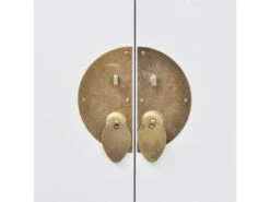 Buffet Bahut Armoire Console Meuble De Rangement En Style Chinois En Bois Massif Blanc 4402004 -Deco.fr Soldes Boutique buffet 8934869