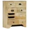 Buffet Bahut Armoire Console Meuble De Rangement Coffre à Tiroirs 75 Cm Bois Solide De Manguier 4402268 -Deco.fr Soldes Boutique buffet 8935189