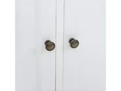 Buffet Bahut Armoire Console Meuble De Rangement Avec 3 Portes Mdf Et Bois De Pin 105 Cm 4402117 -Deco.fr Soldes Boutique buffet 8935491