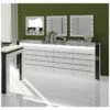 Buffet, Bahut, Enfilade LINA Avec LED + 3 X Miroirs. -Deco.fr Soldes Boutique buffet 8941037