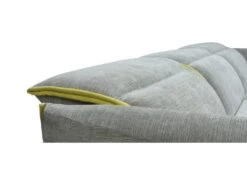 Canapé D'angle Gauche Relax électrique En Tissu Gris Et Jaune GERALDINE -Deco.fr Soldes Boutique canape 11575663