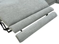 Canapé D'angle Gauche Relax électrique En Tissu Gris Et Jaune GERALDINE -Deco.fr Soldes Boutique canape 11575707