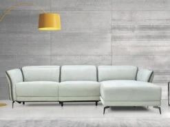 Canapé D'angle Droit Relax électrique En Tissu Gris Clair Et Gris Anthracite GERALDINE 25 Canapé D'angle Droit Relax électrique En Tissu Gris Clair Et Gris Anthracite GERALDINE -Deco.fr Soldes Boutique canape 11576059