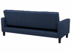 Canapé Convertible 3 Places En Tissu Bleu Foncé VEHKOO -Deco.fr Soldes Boutique canape 11655343