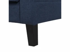 Canapé Convertible 3 Places En Tissu Bleu Foncé VEHKOO -Deco.fr Soldes Boutique canape 11655349