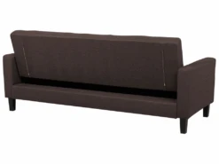 Canapé Convertible 3 Places En Tissu Marron VEHKOO -Deco.fr Soldes Boutique canape 11656529