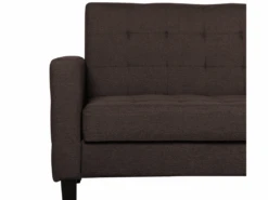 Canapé Convertible 3 Places En Tissu Marron VEHKOO -Deco.fr Soldes Boutique canape 11656531