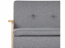 Canapé-lit En Tissu Gris Clair TJORN -Deco.fr Soldes Boutique canape 11753099