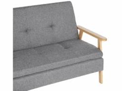 Canapé-lit En Tissu Gris Clair TJORN -Deco.fr Soldes Boutique canape 11753101