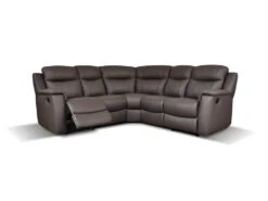 Canapé D'angle Relax Cuir EVASION - Noir -Deco.fr Soldes Boutique canape 11880