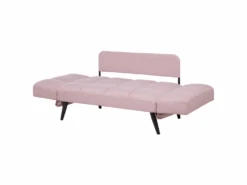 Canapé Convertible 2 Places En Tissu Rose BREKKE 15 Canapé Convertible 2 Places En Tissu Rose BREKKE -Deco.fr Soldes Boutique canape 11889669