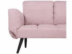 Canapé Convertible 2 Places En Tissu Rose BREKKE 16 Canapé Convertible 2 Places En Tissu Rose BREKKE -Deco.fr Soldes Boutique canape 11889671