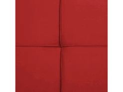 Canapé Convertible 3 Places En Tissu Rouge HASLE 19 Canapé Convertible 3 Places En Tissu Rouge HASLE -Deco.fr Soldes Boutique canape 11921927 1