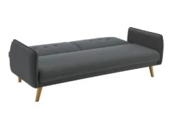 NORA - Canapé Scandinave Convertible Gris Foncé Avec Pieds En Bois 6 NORA - Canapé Scandinave Convertible Gris Foncé Avec Pieds En Bois -Deco.fr Soldes Boutique canape 12221219