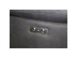 Canapé Relaxation 2 Places Motorisé En Tissu Gris Anthracite - CLARA -Deco.fr Soldes Boutique canape 12282001