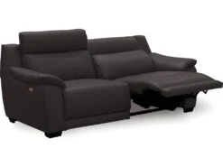 Canapé 3 Places Avec 2 Relax En 100% Tout Cuir épais Luxe Italien - 2 Relax électriques, Chocolat CLAIR. BERN 9 Canapé 3 Places Avec 2 Relax En 100% Tout Cuir épais Luxe Italien - 2 Relax électriques, Chocolat CLAIR. BERN -Deco.fr Soldes Boutique canape 12305061