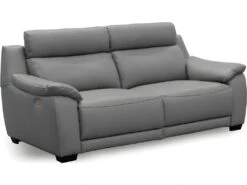 Canapé 3 Places Avec 2 Relax En 100% Tout Cuir épais Luxe Italien - 2 Relax électriques, Gris Foncé- BERN 9 Canapé 3 Places Avec 2 Relax En 100% Tout Cuir épais Luxe Italien - 2 Relax électriques, Gris Foncé- BERN -Deco.fr Soldes Boutique canape 12305275